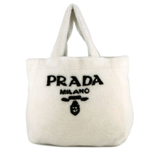 Load image into Gallery viewer, PRADA Tote Bag White1BG130 pile
