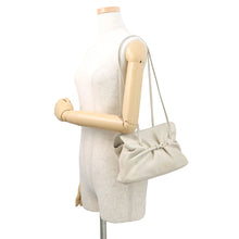 Load image into Gallery viewer, PRADA Dada Shoulder Bag Ivory1BG586 Nappa Leather Size Small
