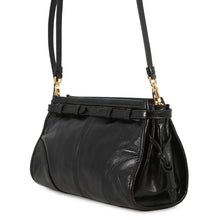 将图像加载到图库查看器中，PRADA Bonnie Shoulder Bag Black1BH215 Leather Size Small
