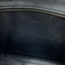 Load image into Gallery viewer, CELINE Luggage Shopper Tote Black168243 Leather Size Nano
