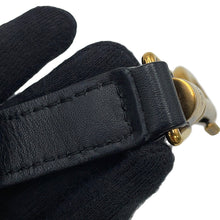 将图像加载到图库查看器中，CELINE Luggage Shopper Tote Black168243 Leather Size Nano
