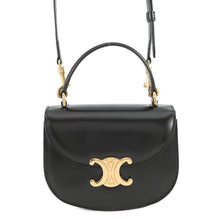 Load image into Gallery viewer, CELINE Mini Buzas Claire 2-way Bag Black10L063 Calf Leather Size Mini
