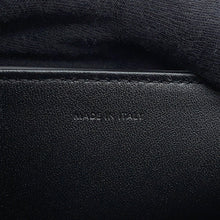 将图像加载到图库查看器中，CELINE Victoire Chain Shoulder Bag Black115853 Calf Leather Size Medium
