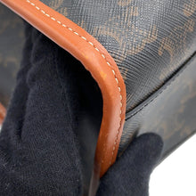 Load image into Gallery viewer, CELINE Triomphe Horizontal Cabas Tote Tan199742 PVC Leather Size Mini
