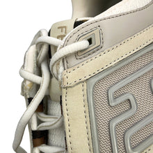 将图像加载到图库查看器中，FENDI Faster Zucca Pattern Sneakers Gray7E1555 Fabric Size 6
