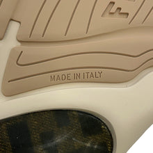 Load image into Gallery viewer, FENDI Faster Zucca Pattern Sneakers Gray7E1555 Fabric Size 6
