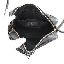 将图像加载到图库查看器中，SAINT LAURENT PARIS Roux camera bag Black612544 Leather
