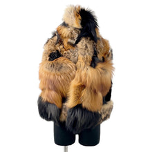 将图像加载到图库查看器中，LOUIS VUITTON Echarpe Fleur Essential BrownMP1908 Fox Beaver Coyote
