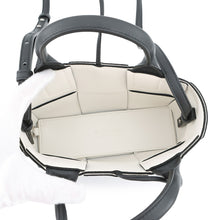 将图像加载到图库查看器中，Bottega Veneta Maxi INTRECCIATO Candy Alco Tote Black/White729029 Leather
