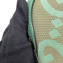将图像加载到图库查看器中，GUCCI Jumbo GG Ophidia Shoulder Bag Mint Green/Beige499621 Leather Canvas

