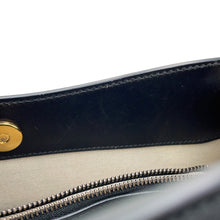 将图像加载到图库查看器中，GUCCI Diana Tote Bag Black/Beige678842 Leather Size Large
