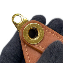 将图像加载到图库查看器中，LOEWE Luna Anagram One Shoulder Bag TanA923PM1X02 Jacquard Leather Size Small
