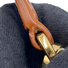 将图像加载到图库查看器中，LOEWE Luna Anagram One Shoulder Bag TanA923PM1X02 Jacquard Leather Size Small
