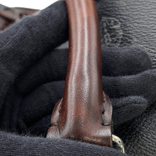 Load image into Gallery viewer, Berluti Signature 2-way Travel Bag Black Leather
