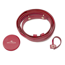 将图像加载到图库查看器中，Delvaux Brillon LipstickA0060BOX53LDPCN Box Calf LeatherLeather Size MM
