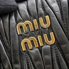 Load image into Gallery viewer, MIUMIU Arcadi Matelasse 2-way Bag Black5BB124 Leather

