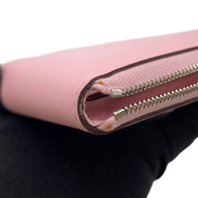 将图像加载到图库查看器中，HERMES Azap Long Classic Rose Sakura Swift Leather
