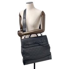 将图像加载到图库查看器中，LOUIS VUITTON Steamer NoirM55701 Monogram・Taurillon Size PM
