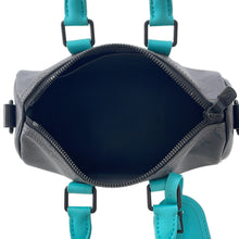 将图像加载到图库查看器中，LOUIS VUITTON Keepall Bandouliere Turquoise/NoirM11645 Monogram Eclipse Reverse Size 25
