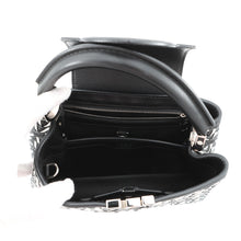 Load image into Gallery viewer, LOUIS VUITTON Capucines Noir/WhiteM42641 Leather Size BB
