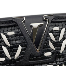 Load image into Gallery viewer, LOUIS VUITTON Capucines Noir/WhiteM42641 Leather Size BB
