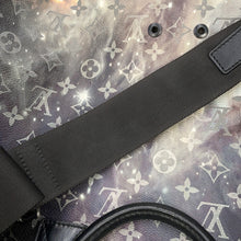 将图像加载到图库查看器中，LOUIS VUITTON Keepall Bandouliere Black/MulticolorM44166 Monogram / Galaxy Size 50
