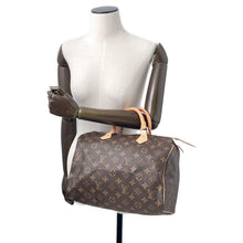 将图像加载到图库查看器中，LOUIS VUITTON Speedy BrownM41108 Monogram Size 30
