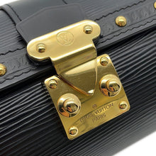 将图像加载到图库查看器中，LOUIS VUITTON Papillon Trunk NoirM58655 Epi Leather

