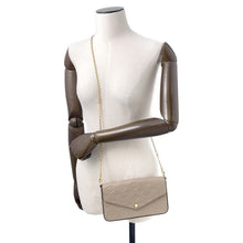 Load image into Gallery viewer, LOUIS VUITTON Felicie Pochette TourterelleM68697 Monogram Empreinte Leather
