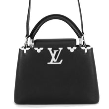 Load image into Gallery viewer, LOUIS VUITTON Parnassea Capucines Swarovski BlackM51783 Smooth Calf Leather Swarovski Size BB
