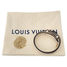 将图像加载到图库查看器中，LOUIS VUITTON Lock Me Padlock &amp; Walk QuartzM24638 Grained Calf Leather
