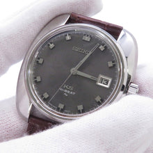Load image into Gallery viewer, SEIKO King Seiko Hi-Beat W37mm Stainless Steel Leather Gray Dial4502-8000
