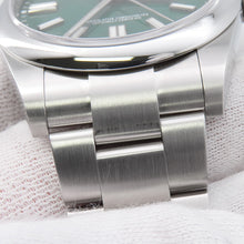 将图像加载到图库查看器中，ROLEX Oyster Perpetual W41mm Stainless Steel Green Dial124300
