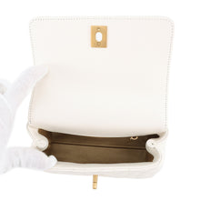 将图像加载到图库查看器中，CHANEL Matelasse Coco Handle Top Handle 2-Way Handbag 2025 Model with Matelasse Design Accessories WhiteAS2215 Lambskin Size XXS
