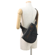Load image into Gallery viewer, Dior Diorx Cactus Jack Saddlebag Black1ADPO093SOT Leather
