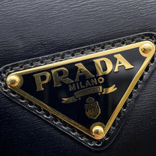 将图像加载到图库查看器中，PRADA ChainShoulder Black1BD350 Leather
