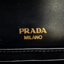 将图像加载到图库查看器中，PRADA ChainShoulder Black1BD350 Leather
