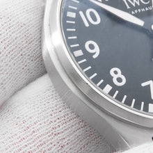 Load image into Gallery viewer, IWC Pilot's Watch Mark 18 W40mm Stainless Steel Black DialIW327015
