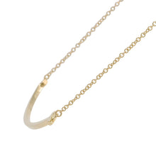 将图像加载到图库查看器中，TIFFANY&amp;Co. T Smile Necklace Size Small60011679 18K Yellow Gold
