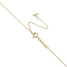 将图像加载到图库查看器中，TIFFANY&amp;Co. T Smile Necklace Size Small60011679 18K Yellow Gold
