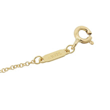 将图像加载到图库查看器中，TIFFANY&amp;Co. T Smile Necklace Size Small60011679 18K Yellow Gold
