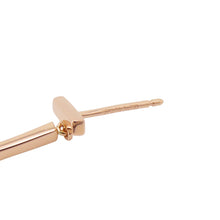 将图像加载到图库查看器中，TIFFANY&amp;Co. T-Wire Bar Earrings62271876 18K Pink Gold
