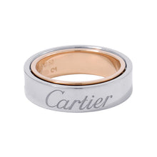 将图像加载到图库查看器中，CARTIER Secret Love Ring Size 52/#12B4065000 K18WG K18PG
