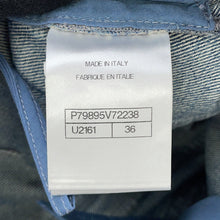 将图像加载到图库查看器中，CHANEL DenimSkirt Size 36 BlueP79895 Denim
