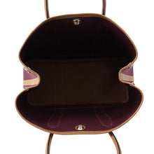 将图像加载到图库查看器中，HERMES Garden Party Cassis/Halzan Toile Officier Negonda Leather Size TPM
