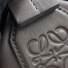 Load image into Gallery viewer, LOEWE Mandragora Cuby Snafujita Shoulder Bag CharcoalBrownB906Q63X02 Leather
