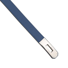 Load image into Gallery viewer, HERMES Kelly Pocket 18 blue navy Epsom

