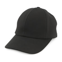 将图像加载到图库查看器中，HERMES Cap "Tess" Milan jersey Size 57 Black Rayon93% Polyurethane7%
