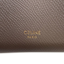 将图像加载到图库查看器中，CELINE Trifold Wallet Pebble10B573 Leather
