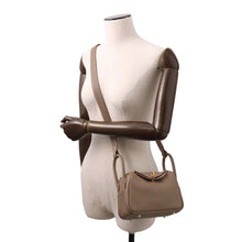 将图像加载到图库查看器中，HERMES Lindy Etoupe Taurillon Clemence Size Mini
